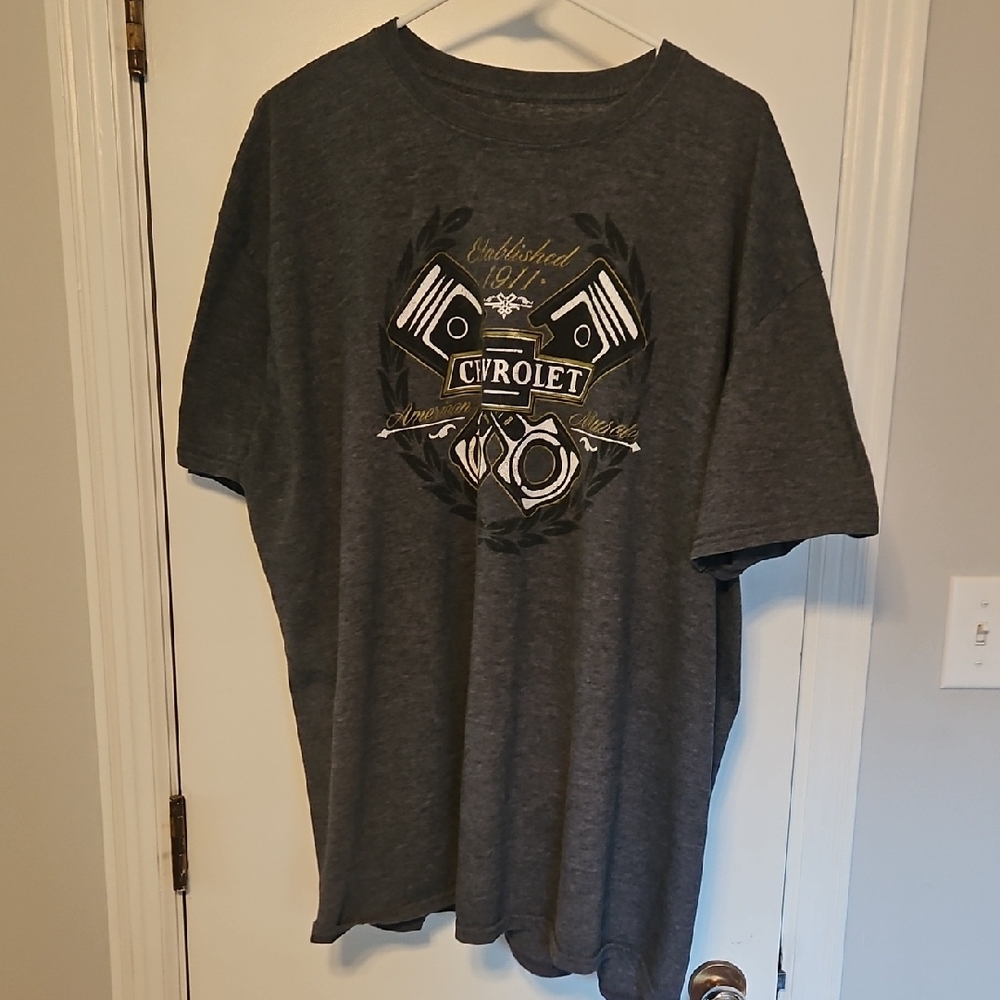 Chevrolet Dark Gray Men's Short Sleeve T-Shirt